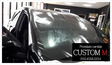 대구랩핑 대구카스킨 스포티지R 켈란PM  전체 썬팅시공입니다.(대구 커스텀엠 Custom M) / 대구 동구 용계동