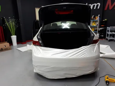 벤츠-C63AMG 앞뒤범퍼 랩핑(대구랩핑-Custom M) / 대구 동구 용계동