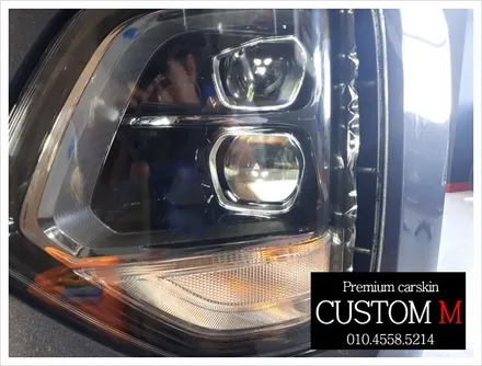 대구랩핑 대구카스킨 TM싼타페 생활보호패키지 PPF작업(대구 커스텀엠 Custom M) / 대구 동구 용계동