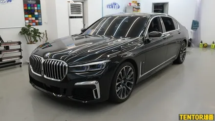 BMW_740Li[전체랩핑]세종자동차랩핑맛집은 요기요기~[에이버리 다이아몬드화이트]세종랩핑/대전랩핑/청주랩핑/천안랩핑/공주랩핑 / 세종 장군면