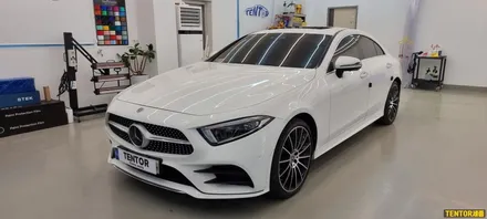 벤츠_CLS450[블랙PPF루프스킨, 실내랩핑][클리프디자인, 3m 블랙 브러쉬]세종PPF/대전PPF/청주PPF/천안PPF/공주PPF/논산PPF / 세종 장군면