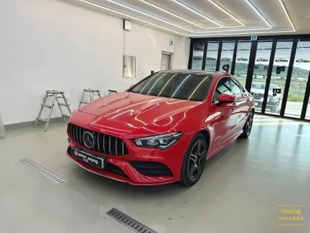 벤츠_CLA250[고광택전체랩핑][비닐프로그 스카이 블루]세종랩핑/대전랩핑/청주랩핑/천안랩핑/논산랩핑/공주랩핑 / 세종 장군면