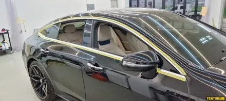 벤츠_GT43[크롬딜리트][3M 2080 유광블랙]세종랩핑/대전랩핑/청주랩핑/천안랩핑/공주랩핑/논산랩핑 / 세종 장군면