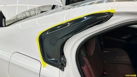 BMW_i7[전체크롬딜리트][3M 2080 유광블랙]세종랩핑/대전랩핑/청주랩핑/천안랩핑/공주랩핑/논산랩핑 / 세종 장군면