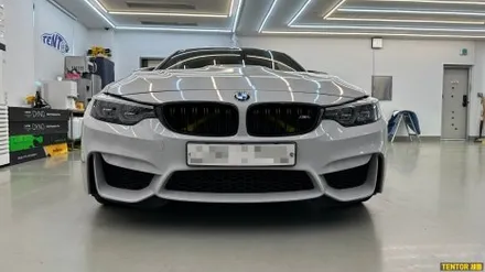 BMW_M4[프런트범퍼 랩핑][3M 2080 스톰 그레이]세종랩핑/대전랩핑/청주랩핑/천안랩핑/공주랩핑/논산랩핑 / 세종 장군면