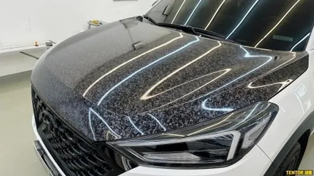 현대_투싼[보닛 포드지카본 랩핑][Forged Carbon 비닐프로그]세종자동차랩핑/대전자동차랩핑/청주자동차랩핑/천안자동차랩핑/공주자동차랩핑/논산자동차랩핑/고광택전체랩핑 / 세종 장군면