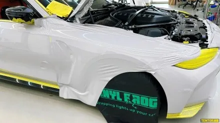 BMW_m3[전체랩핑][비닐프로그 Vinyl Frog 브라이트 그레이]세종랩핑/대전고광택랩핑/청주랩핑/천안랩핑/공주랩핑/논산랩핑/고광택전체랩핑 / 세종 장군면