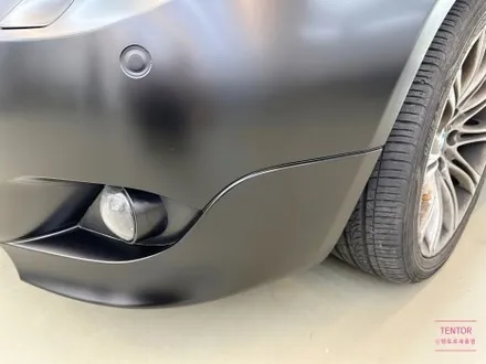BMW_528i[사고 범퍼랩핑][3m 사틴블랙]세종랩핑/대전랩핑/청주랩핑/천안랩핑/공주랩핑/논산랩핑 / 세종 장군면