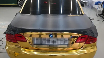 BMW_320d컨버터블[부분랩핑]골드크롬?! 이런거 사기치지 말고 장사합시다 / 세종 장군면