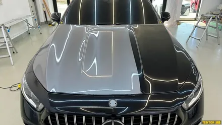 벤츠_CLS53[고광택전체랩핑][비닐프로그 Metal Black]세종랩핑/대전랩핑/청주랩핑/천안랩핑/공주랩핑/논산랩핑/고광택전체랩핑 / 세종 장군면