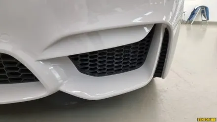 BMW_M4[프런트범퍼 랩핑][3M 2080 스톰 그레이]세종랩핑/대전랩핑/청주랩핑/천안랩핑/공주랩핑/논산랩핑 / 세종 장군면