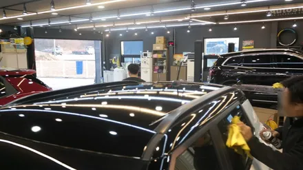 [텐토르_세종점]쌍용_티볼리[루프스킨]3M 2080 유광 블랙 / 세종 장군면