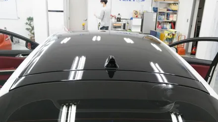 기아_스팅어[루프스킨]가발을 씌워 스포티하게 변신~[3M 2080 유광블랙][텐토르세종점] / 세종 장군면