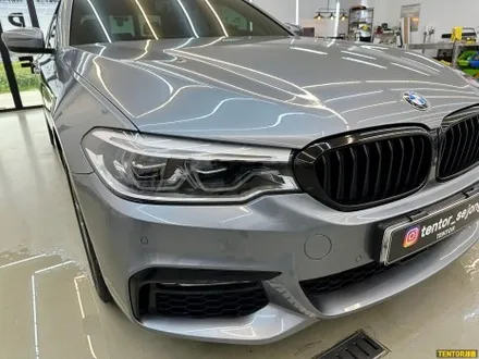 BMW_5시리즈[키드니그릴 랩핑, 헤드램프PPF][3M 2080 유광블랙]세종랩핑/대전랩핑/청주랩핑/천안랩핑/공주랩핑/논산랩핑 / 세종 장군면