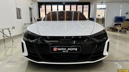 아우디_이트론gt(e-tron gt)[스모그PPF][스텍 다이노쉴드 라이트필름 스모크 Stek Dyno]세종PPF/대전PPF/청주PPF/천안PPF/공주PPF / 세종 장군면