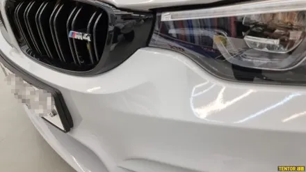 BMW_M4[프런트범퍼 랩핑][3M 2080 스톰 그레이]세종랩핑/대전랩핑/청주랩핑/천안랩핑/공주랩핑/논산랩핑 / 세종 장군면
