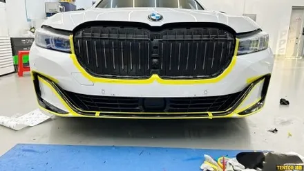 BMW_740Li[전체크롬딜리트][3M 2080 유광블랙]세종랩핑/대전랩핑/청주랩핑/천안랩핑/공주랩핑 / 세종 장군면