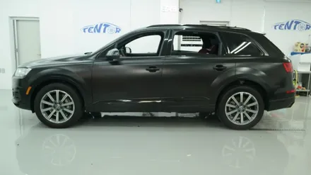 아우디(Audi)_Q7[전체랩핑, 크롬죽이기]플렉스 리얼 흑간지~[에이버리 사틴블랙] / 세종 장군면