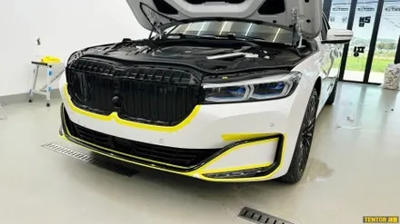 BMW_740Li[전체크롬딜리트][3M 2080 유광블랙]세종랩핑/대전랩핑/청주랩핑/천안랩핑/공주랩핑 / 세종 장군면