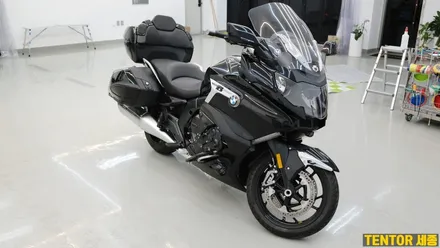 BMW_K1600bGT[전체랩핑]무지개빛 은은한 사틴화이트[3m 사틴고스트펄] / 세종 장군면