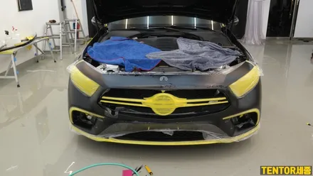 벤츠_CLS53[무광전체PPF]사틴블랙전체랩핑?! NO No[Stek Dyno Shield Matte]세종PPF/대전PPF/청주PPF잘하는곳/천안PPF전문점/공주PPF/논산PPF / 세종 장군면
