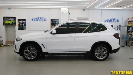 BMW_X3[전체랩핑]신차뽑을 때 색상걱정 하지마세요[3M 2080 유광화이트]세종랩핑/대전랩핑/청주랩핑/천안랩핑/공주랩핑/논산랩핑 / 세종 장군면