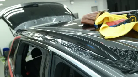 아우디(Audi)_Q7[전체랩핑, 크롬죽이기]플렉스 리얼 흑간지~[에이버리 사틴블랙] / 세종 장군면