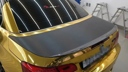 BMW_320d컨버터블[부분랩핑]골드크롬?! 이런거 사기치지 말고 장사합시다 / 세종 장군면