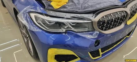 BMW_340i[윈드쉴드, 범퍼PPF][Stek Dyno Flex]세종자동차유리PPF/대전자동차유리PPF/청주자동차유리PPF/천안유리PPF/공주유리PPF / 세종 장군면