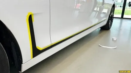 BMW_740Li[전체크롬딜리트][3M 2080 유광블랙]세종랩핑/대전랩핑/청주랩핑/천안랩핑/공주랩핑 / 세종 장군면