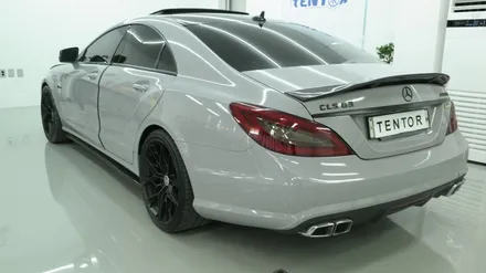 벤츠_CLS63 AMG[라이트필름]나만의 컬러렌즈로 센스있게~[퍼플 그레이][텐토르세종점] / 세종 장군면