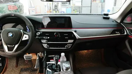 BMW_530i[부분랩핑]카본은 언제나 매력덩이리[3M 1080 4D 리얼카본] / 세종 장군면