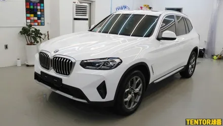 BMW_X3[전체랩핑]신차뽑을 때 색상걱정 하지마세요[3M 2080 유광화이트]세종랩핑/대전랩핑/청주랩핑/천안랩핑/공주랩핑/논산랩핑 / 세종 장군면