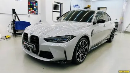 BMW_m3[전체랩핑][비닐프로그 Vinyl Frog 브라이트 그레이]세종랩핑/대전고광택랩핑/청주랩핑/천안랩핑/공주랩핑/논산랩핑/고광택전체랩핑 / 세종 장군면