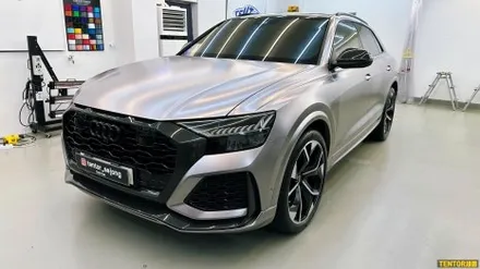 아우디_RSQ8[전체랩핑][Teckwrap 건 스모크 그레이]세종자동차랩핑/대전자동차랩핑/청주자동차핑/천안자동차랩핑/공주자동차랩핑/논산자동차랩핑/텍랩전체랩핑 / 세종 장군면