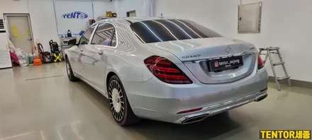 벤츠_S600[마이바흐 듀오랩핑][3M 2080 유광블랙]세종랩핑/대전랩핑/청주랩핑/천안랩핑/공주랩핑 / 세종 장군면