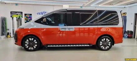 현대_스타리아[듀오톤랩핑][3M 1080 유광 피에리 오렌지]세종랩핑/대전랩핑/청주랩핑/천안랩핑/공주랩핑 / 세종 장군면