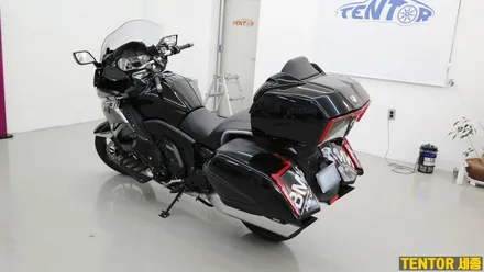 BMW_K1600bGT[전체랩핑]무지개빛 은은한 사틴화이트[3m 사틴고스트펄] / 세종 장군면
