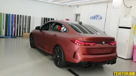 BMW_235i[전체랩핑]찐 단골손님 재입장 하셨습니다^^[Teckwrap 옥시드레드]세종랩핑/대전랩핑/청주랩핑/천안랩핑/공주랩핑/텍랩전체랩핑 / 세종 장군면