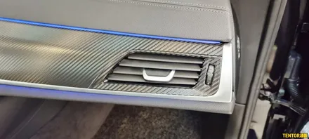 BMW_5시리즈[실내랩핑][3M 카본파이버]세종랩핑/대전랩핑/청주랩핑/천안랩핑/공주랩핑 / 세종 장군면