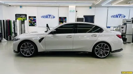 BMW_m3[전체랩핑][비닐프로그 Vinyl Frog 브라이트 그레이]세종랩핑/대전고광택랩핑/청주랩핑/천안랩핑/공주랩핑/논산랩핑/고광택전체랩핑 / 세종 장군면