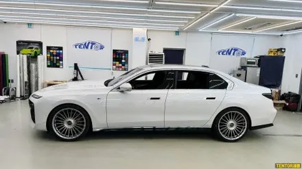 BMW_i7[전체크롬딜리트][3M 2080 유광블랙]세종랩핑/대전랩핑/청주랩핑/천안랩핑/공주랩핑/논산랩핑 / 세종 장군면
