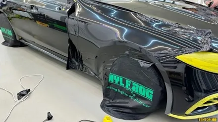 벤츠_CLS53[고광택전체랩핑][비닐프로그 Metal Black]세종랩핑/대전랩핑/청주랩핑/천안랩핑/공주랩핑/논산랩핑/고광택전체랩핑 / 세종 장군면