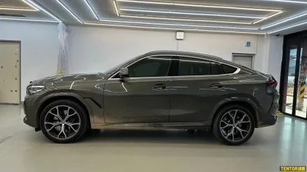 BMW_X6[전체랩핑][비닐프로그 paolo veronese green]세종랩핑/대전랩핑/청주랩핑/천안랩핑/공주랩핑/논산랩핑/고광택전체랩핑 / 세종 장군면