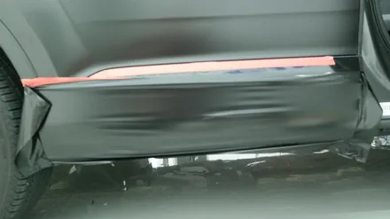 아우디(Audi)_Q7[전체랩핑, 크롬죽이기]플렉스 리얼 흑간지~[에이버리 사틴블랙] / 세종 장군면