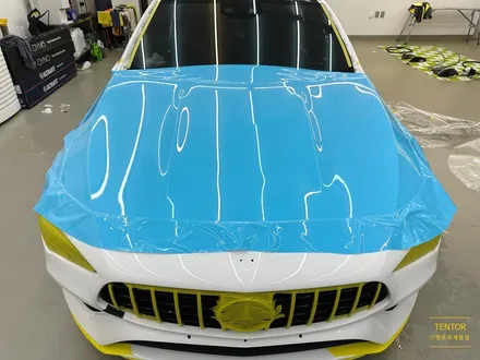 벤츠_CLA250[고광택전체랩핑][비닐프로그 스카이 블루]세종랩핑/대전랩핑/청주랩핑/천안랩핑/논산랩핑/공주랩핑 / 세종 장군면
