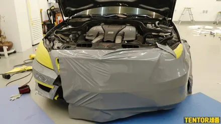 벤츠_CLS63AMG[전체랩핑][3M 1080 애쉬 그레이]세종랩핑/대전랩핑/청주랩핑/천안랩핑/공주랩핑/논산랩핑 / 세종 장군면