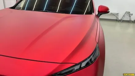 현대_싼타페tm[전체랩핑][비닐프로그 Prismatic Red]세종랩핑/대전랩핑/청주랩핑/천안랩핑/공주랩핑/논산랩핑/고광택전체랩핑 / 세종 장군면