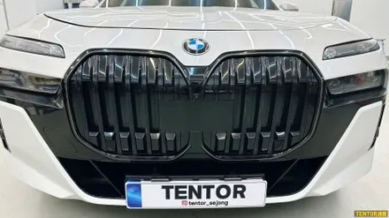 BMW_i7[전체크롬딜리트][3M 2080 유광블랙]세종랩핑/대전랩핑/청주랩핑/천안랩핑/공주랩핑/논산랩핑 / 세종 장군면