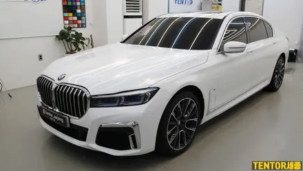 BMW_740Li[전체랩핑]세종자동차랩핑맛집은 요기요기~[에이버리 다이아몬드화이트]세종랩핑/대전랩핑/청주랩핑/천안랩핑/공주랩핑 / 세종 장군면